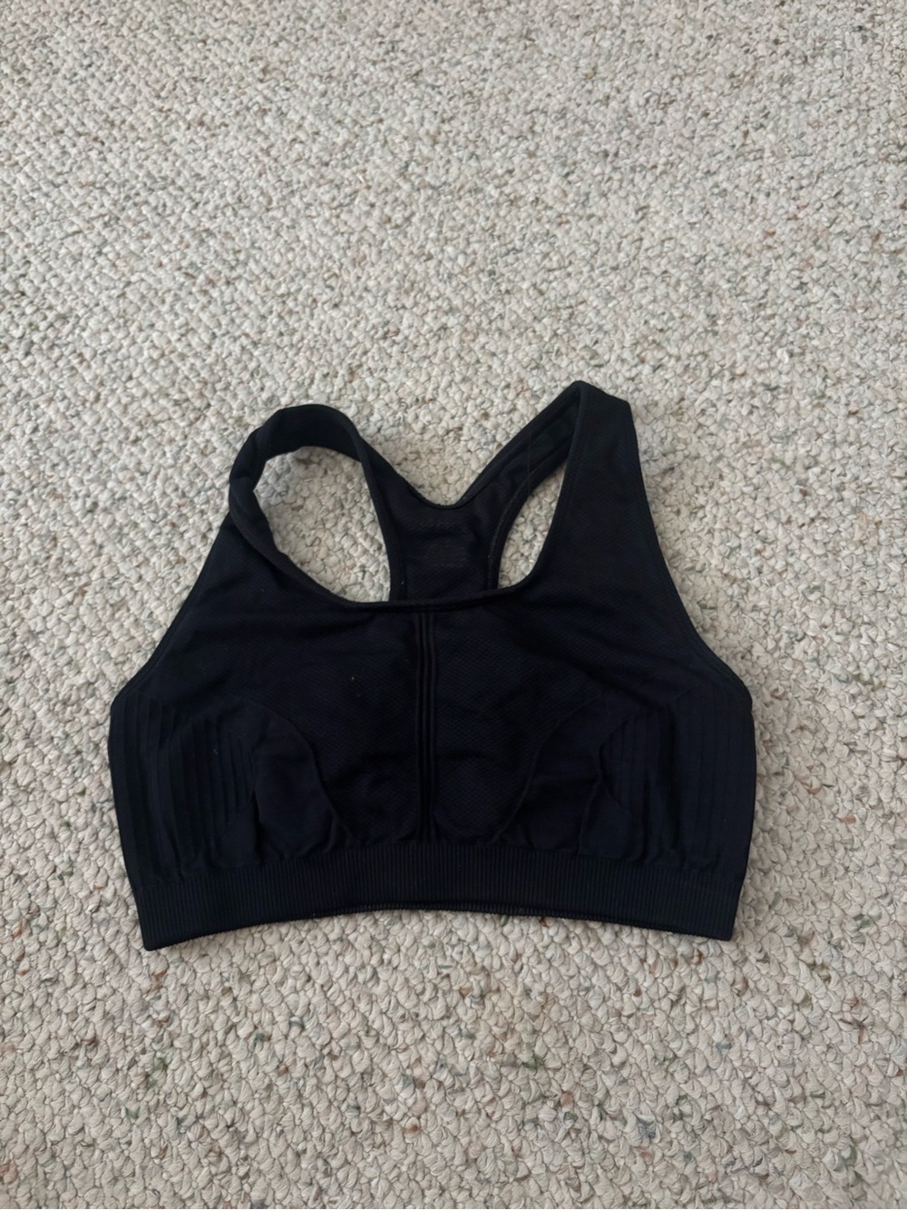 Black Racerback Seamless Sports Bra - Women Intimates & Sleepwear